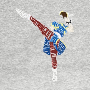 Chun-Li Typography T-Shirt